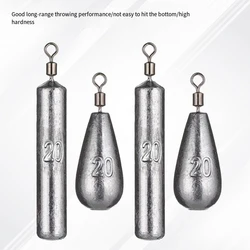 Plomos Drop Shot Cilíndricos para Pesca Deportiva