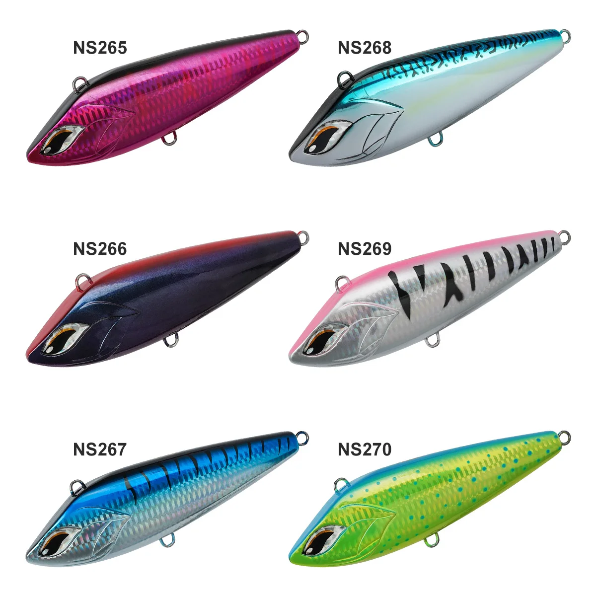 NOEBY-señuelo de pesca VIB hundido, cebos duros artificiales para atún Wahoo, pesca de gran juego, Mega trampa, 170mm, 213g 210mm 347g - imagen 3