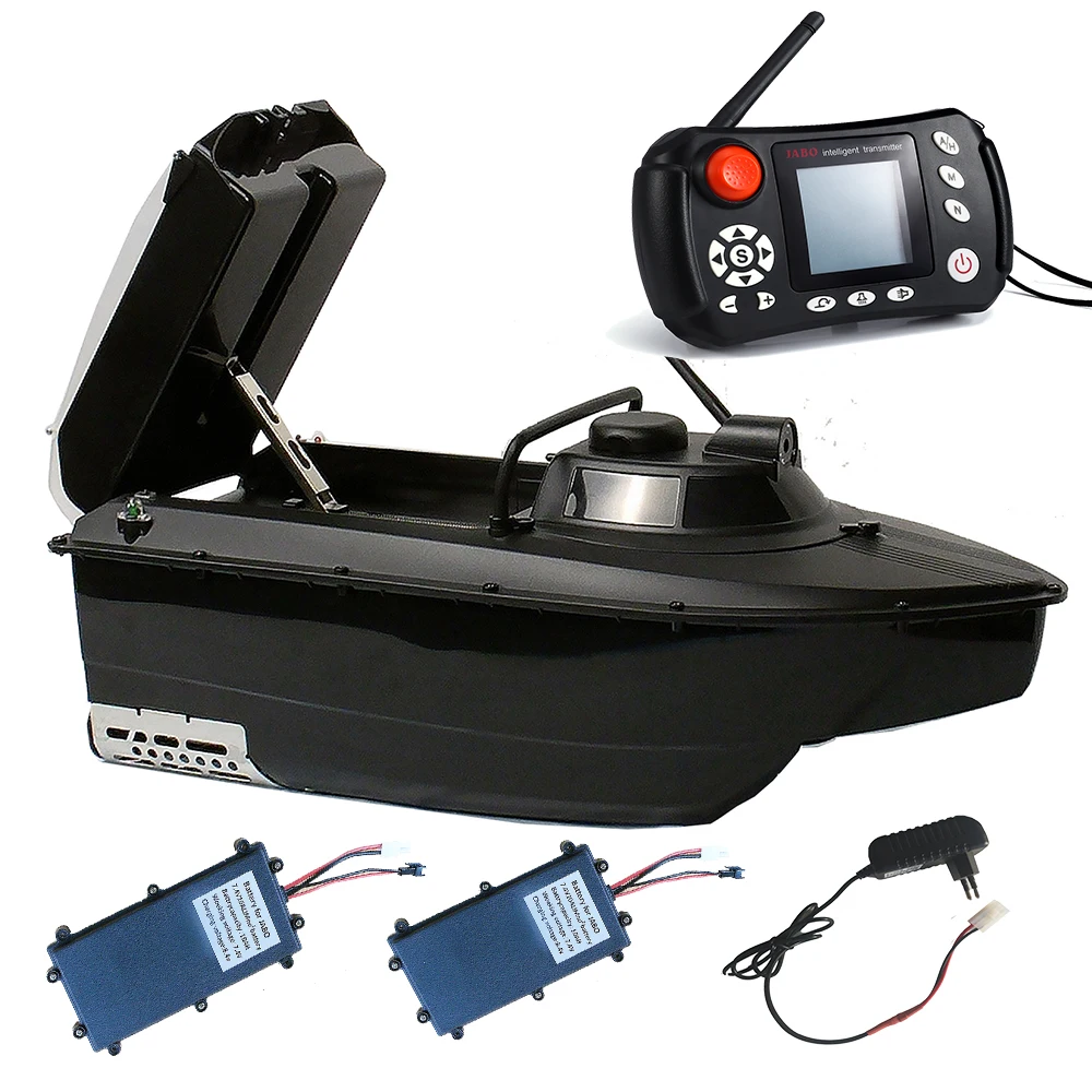 JABO2CG Bait Boat GPS con buscador de peces y navegación automática