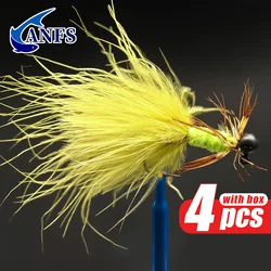 Moscas de pesca ANFS atadas a mano para black bass y crappie