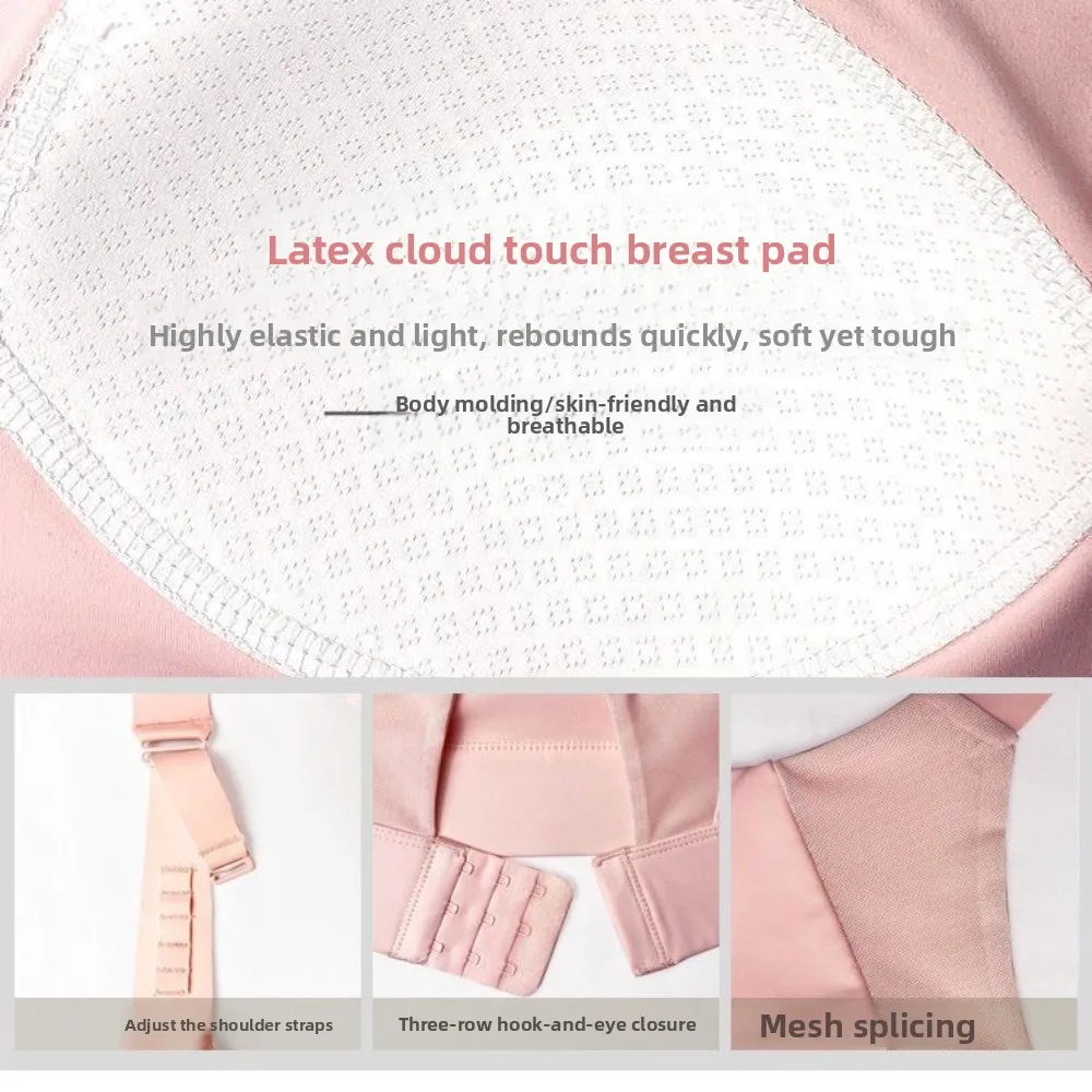 Top corto de Fitness con almohadilla fija, Sujetador deportivo ajustable, belleza en la espalda, ropa interior de Yoga, sujetador de entrenamiento transpirable antiflacidez para correr - imagen 3