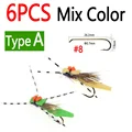 6pcs Mix Col Type A
