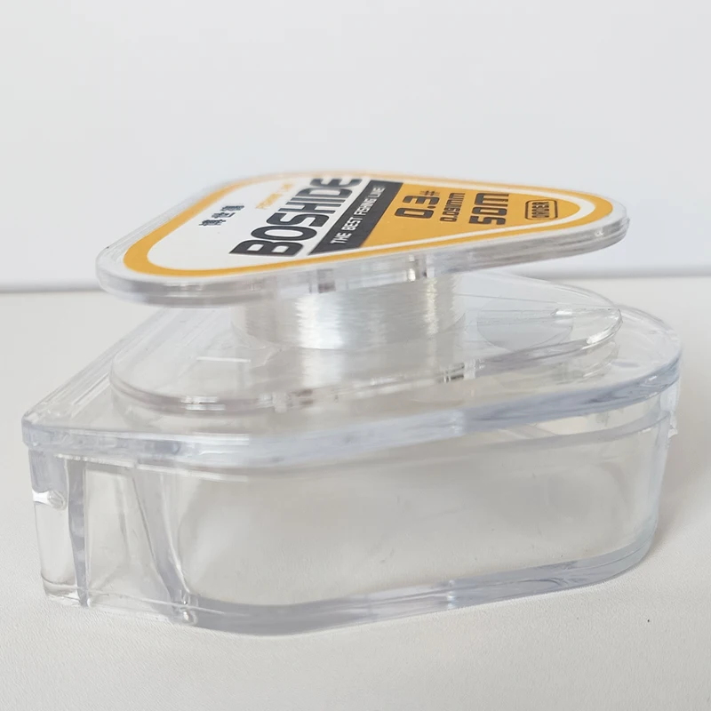 Línea de pesca de competición alemana de 50m, línea más Invisible, sin memoria, línea principal súper fuerte, sublínea de nailon - imagen 3