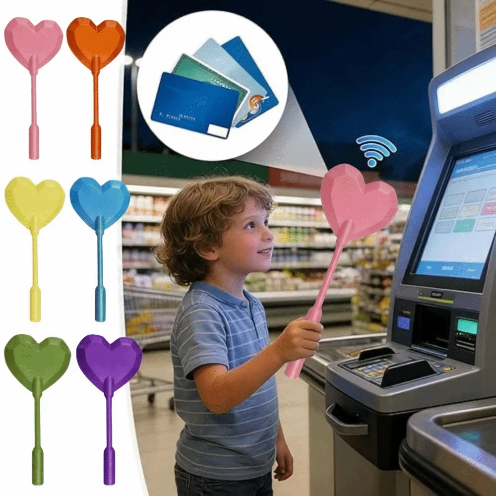 Tarjetero con impresión 3D de corazón y pago sin contacto - imagen 4