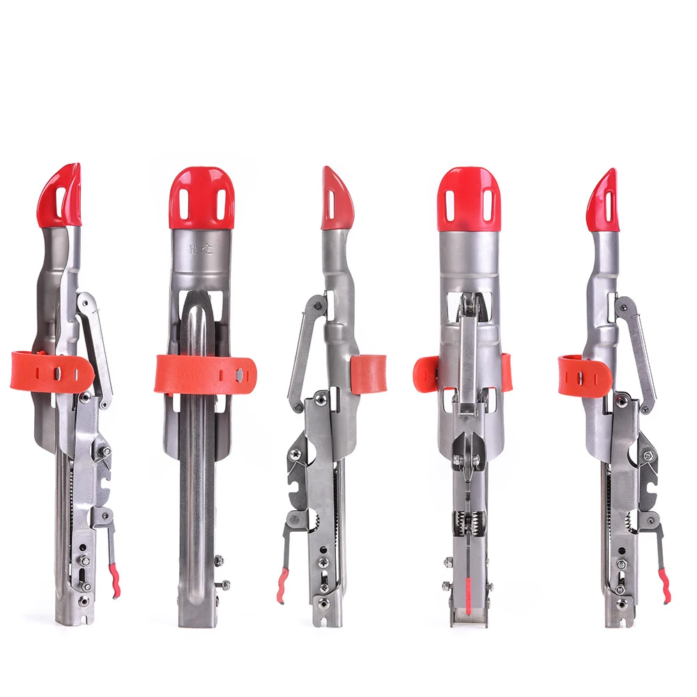 Soporte automático para caña de pescar de acero inoxidable, doble resorte, soporte angular plegable, soporte para poste, dispositivo de elevación para pesca - imagen 5