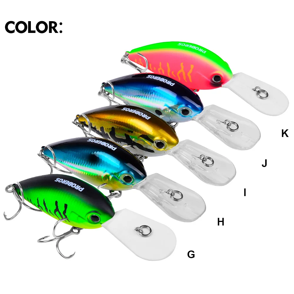 1 unidad de Crankbait de sonajero, 10,5 cm-15g, señuelo de pesca flotante, cebo duro ruidoso, Wobbler Artificial, Swimbait de lubina de fundición larga - imagen 2