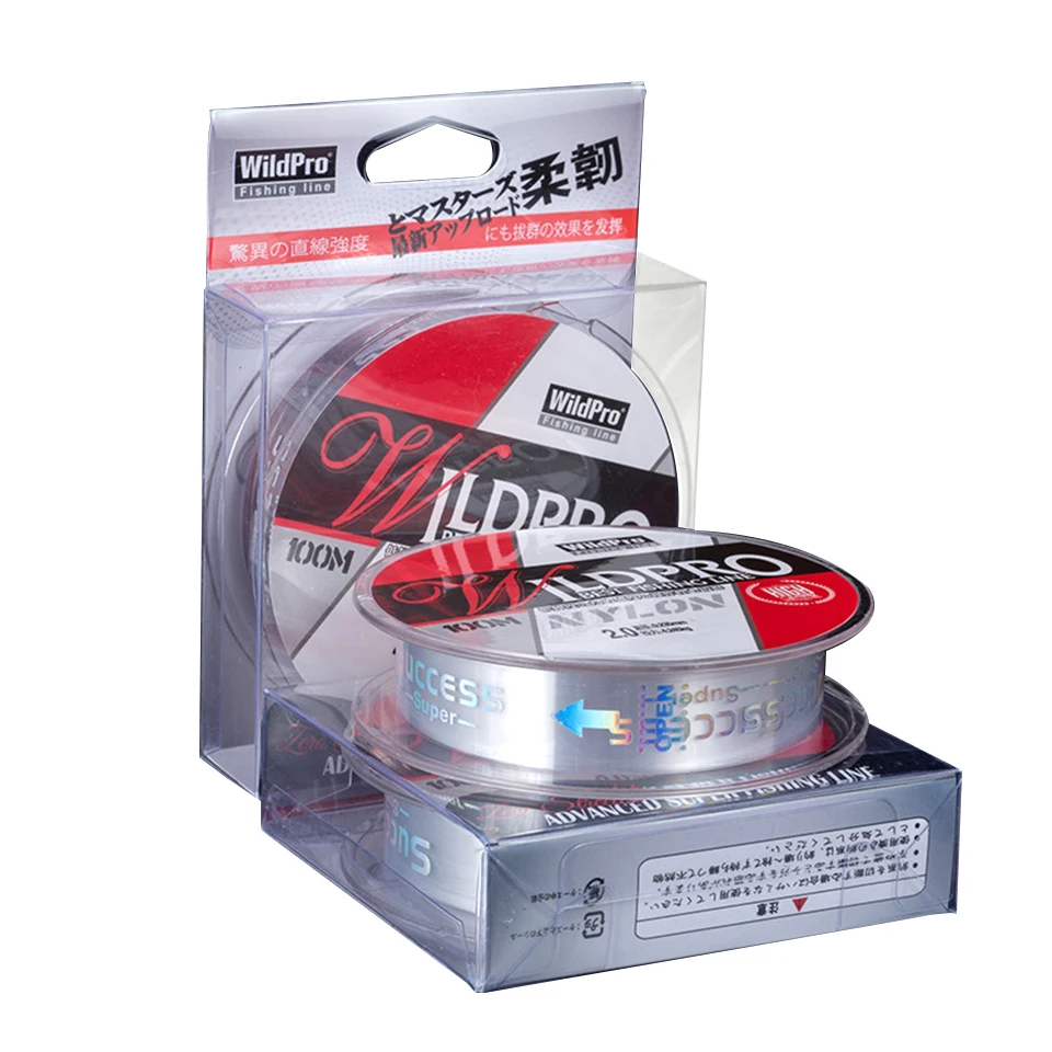 Línea de pesca de nailon monofilamento japonés de 100M, Material japonés súper fuerte para lubina de agua salada, carpa, aparejos de sedal - imagen 3