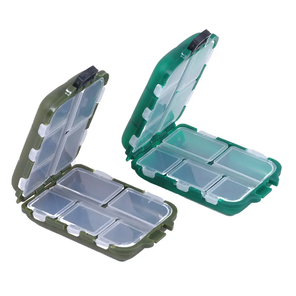 Caja de aparejos mini con 10 compartimentos – Accesorios de pesca - imagen 2