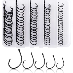 Anzuelos Circulares Pompano Ojo Cerrado para Lubina y Panfish
