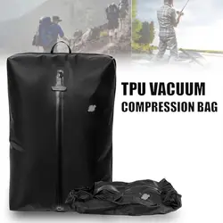 Bolsas de vacío reutilizables para viaje, bolsa de compresión de viaje impermeable a prueba de polvo, bolsa de compresión de vacío plegable ahorradora de espacio
