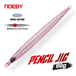 NOEBY Señuelo Jigging lento para pesca en alta mar
