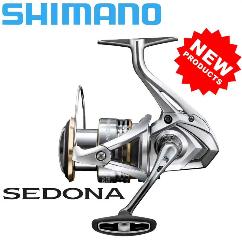 2023 carretes de pesca giratorios SHIMANO SEDONA 5,0:1/6,2:1/4,7:1 relación 3 + 1BB HAGANE GEAR 3-11KG potencia 1000-C5000XG