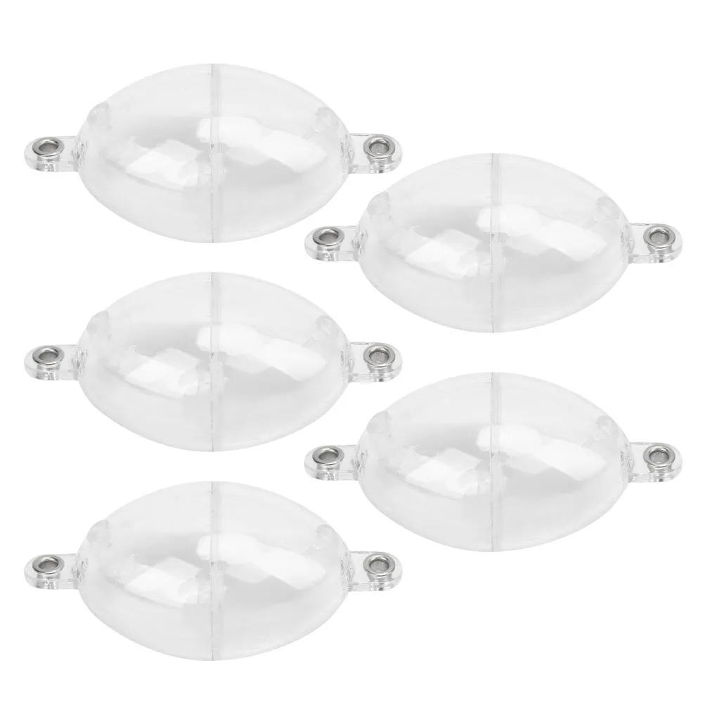 Flotadores Burbujas Ovalados Blanco 95×45mm – Pesca Plástico - imagen 3