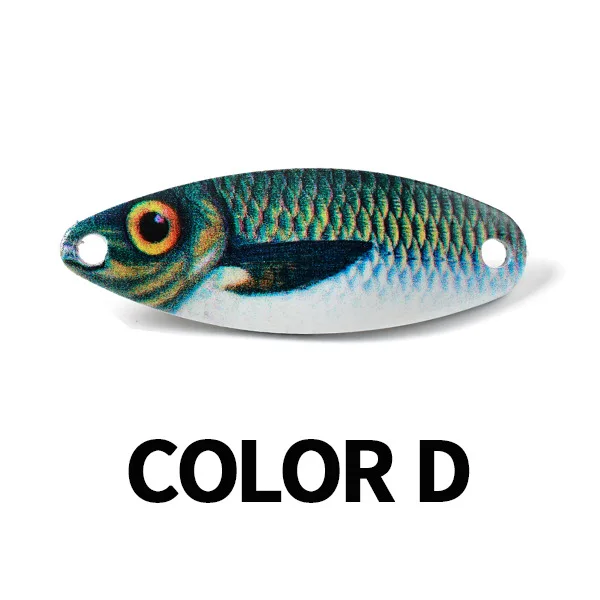 Señuelo colorido en forma de pez para pescar