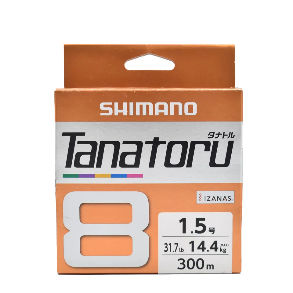 SHIMANO-línea de pesca trenzada Original, Tanatoru/GRAPPLER, colores, 8 hebras, 100% PE, 14.5LB-67.8LB, hecha en Japón - imagen 2