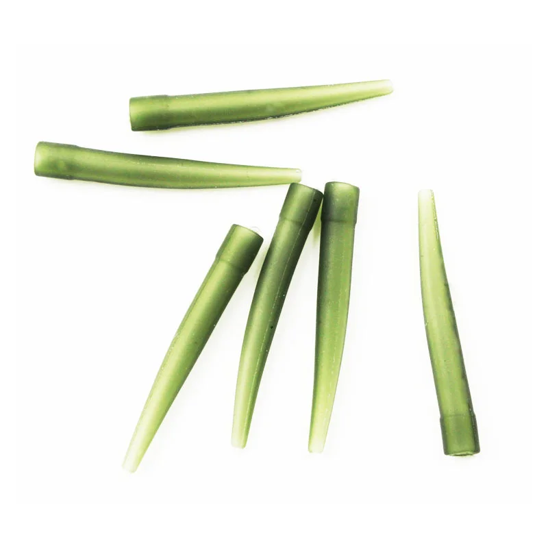 Accesorios de Pesca de carpa, 1000 Uds., 28mm, gancho de tubo antienredos, conector giratorio para sedal de Pesca, productos de protección, aparejos de Pesca