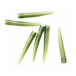 Accesorios de Pesca de carpa, 1000 Uds., 28mm, gancho de tubo antienredos, conector giratorio para sedal de Pesca, productos de protección, aparejos de Pesca