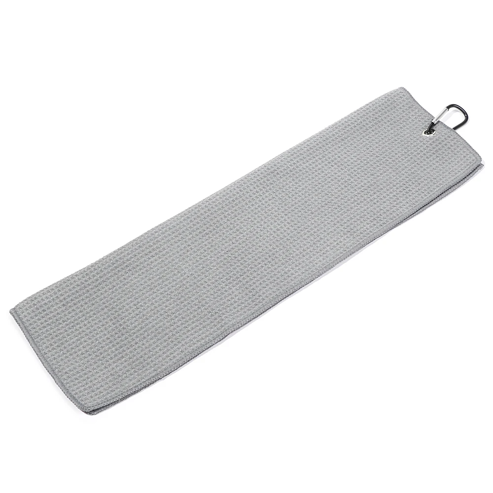 Cotton High Water Absorption Balls Hands Cleans Clubs With Carabiner Hook Golf Towel Cleaning Towels