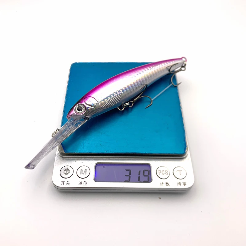 Señuelo de Pesca Testar de 130mm y 32g, cebo flotante para pececillos, Wobblers artificiales, Jerkbait, Pesca en agua salada, Lucio, Pesca - imagen 4