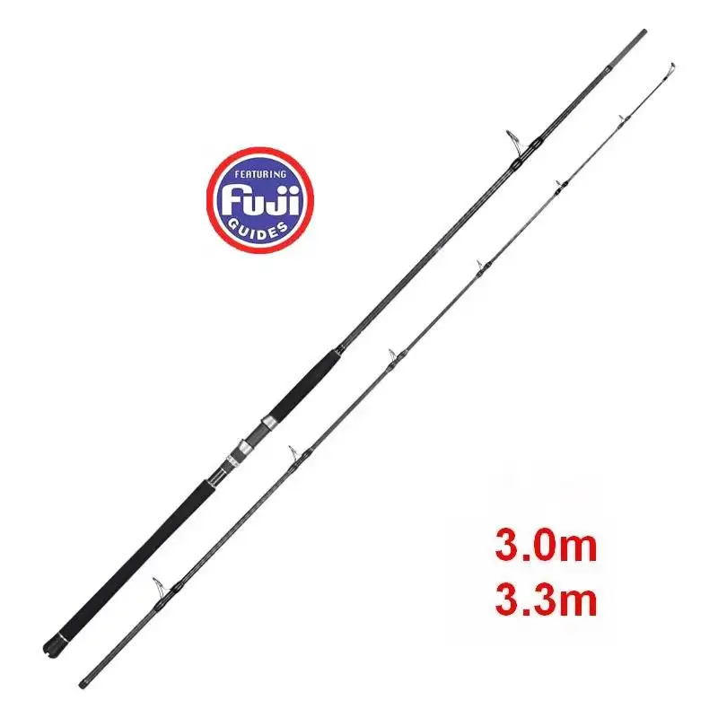 Caña de fondo Fuji 3.3m para jigging lento – 40-100g