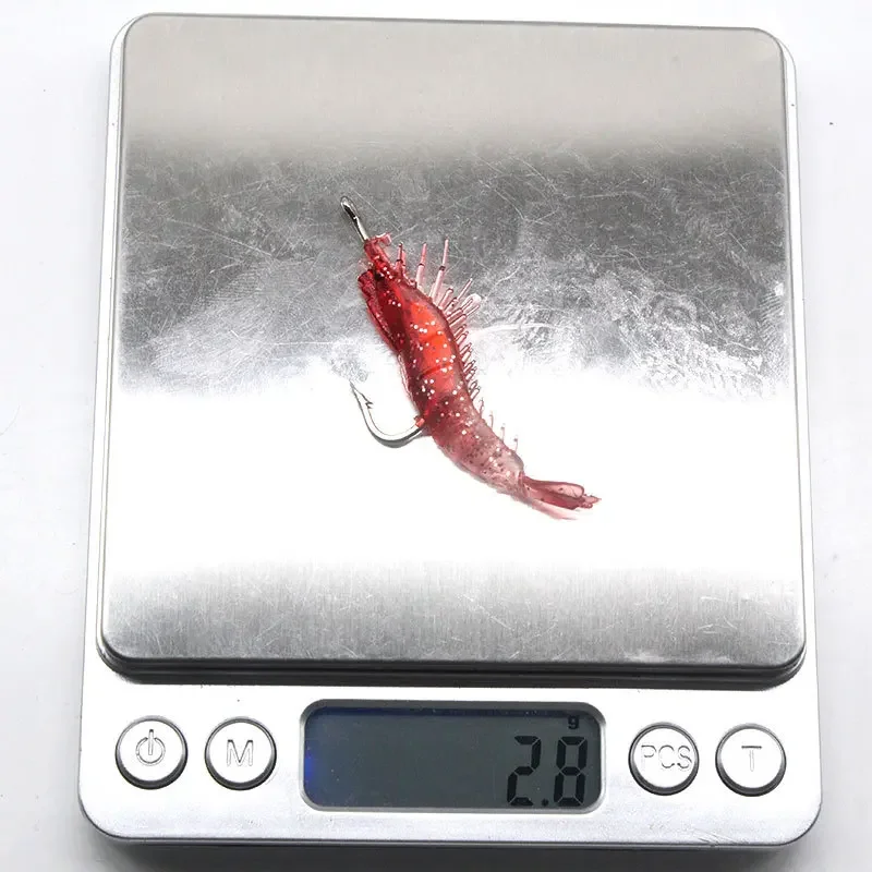 Señuelo de pesca luminoso, anzuelo de calamar, pulpo, sepia, Swimbait, Wobbler, Lucio, lubina, hielo, 3g, 6CM, 4 colores, 1 unidad - imagen 4