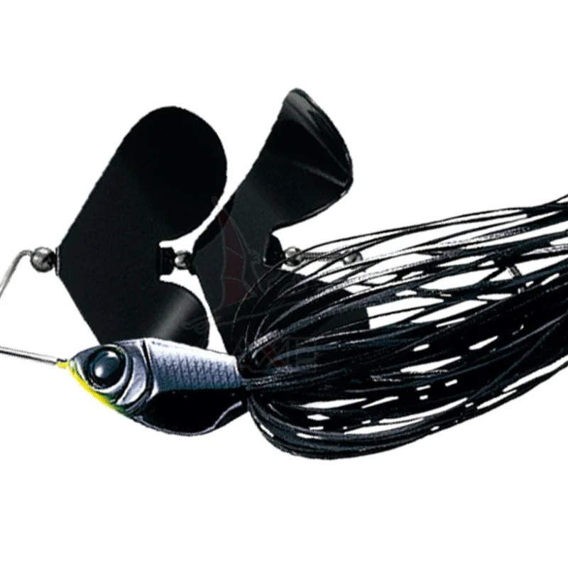AX Lure EVERGREEN Tractor de superficie EG Buzzbait Japón importado bajo pez negro lentejuelas - imagen 5