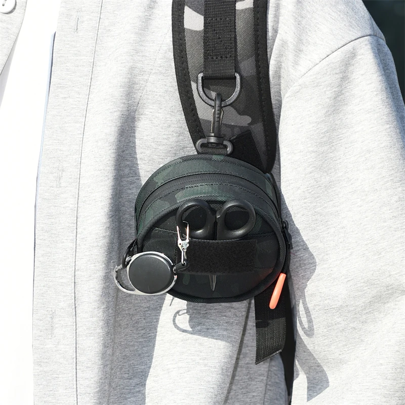 Bolsa táctica MOLLE de pesca – Organizador con soporte para alicates - imagen 3