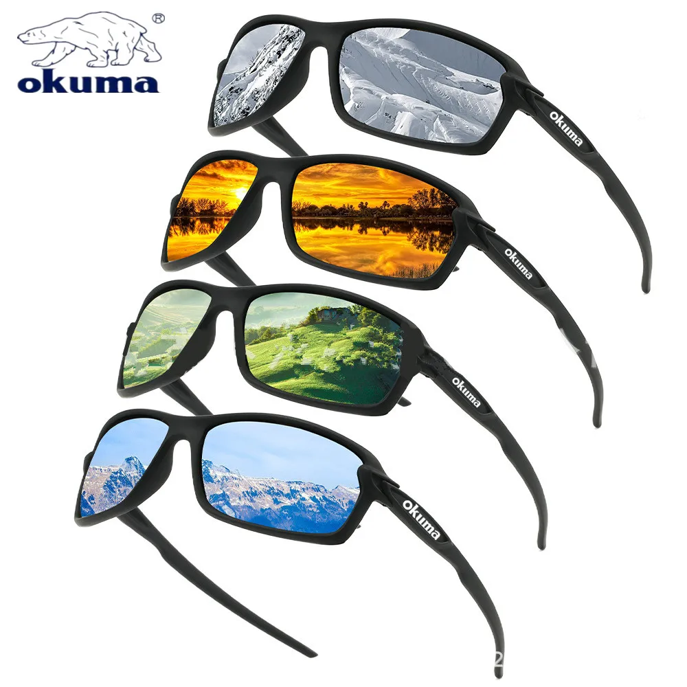 Okuma gafas de sol polarizadas UV400 protección para hombres y mujeres caza al aire libre pesca conducción ciclismo viajes escalada gafas de sol - imagen 5