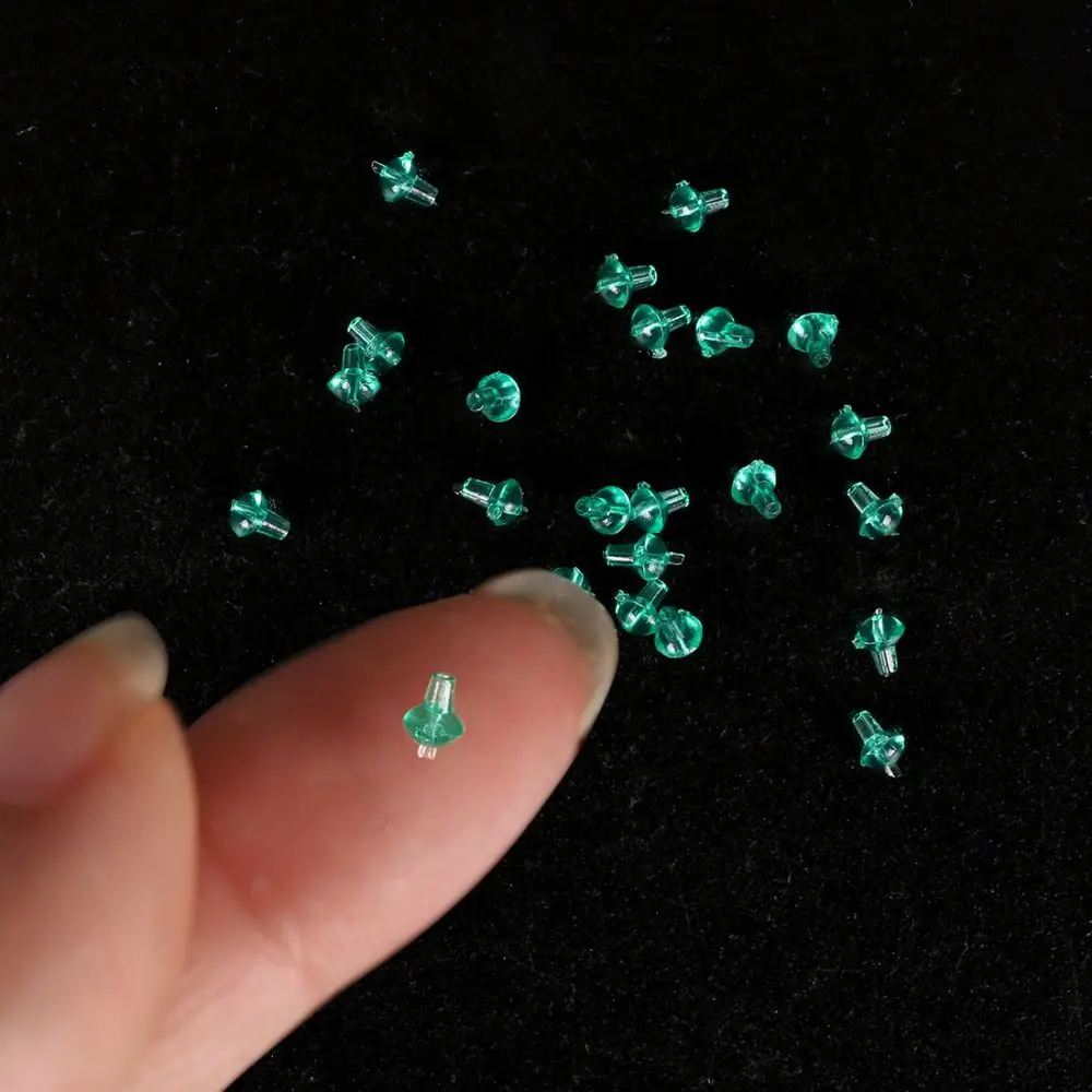 50 Uds tornillo Chod Rigs anzuelo de pesca tapón de cebo goma PVC gancho de pesca cuentas anzuelo tapón accesorios de pesca - imagen 2