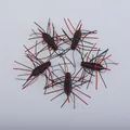 Red-4cm-5pcs-