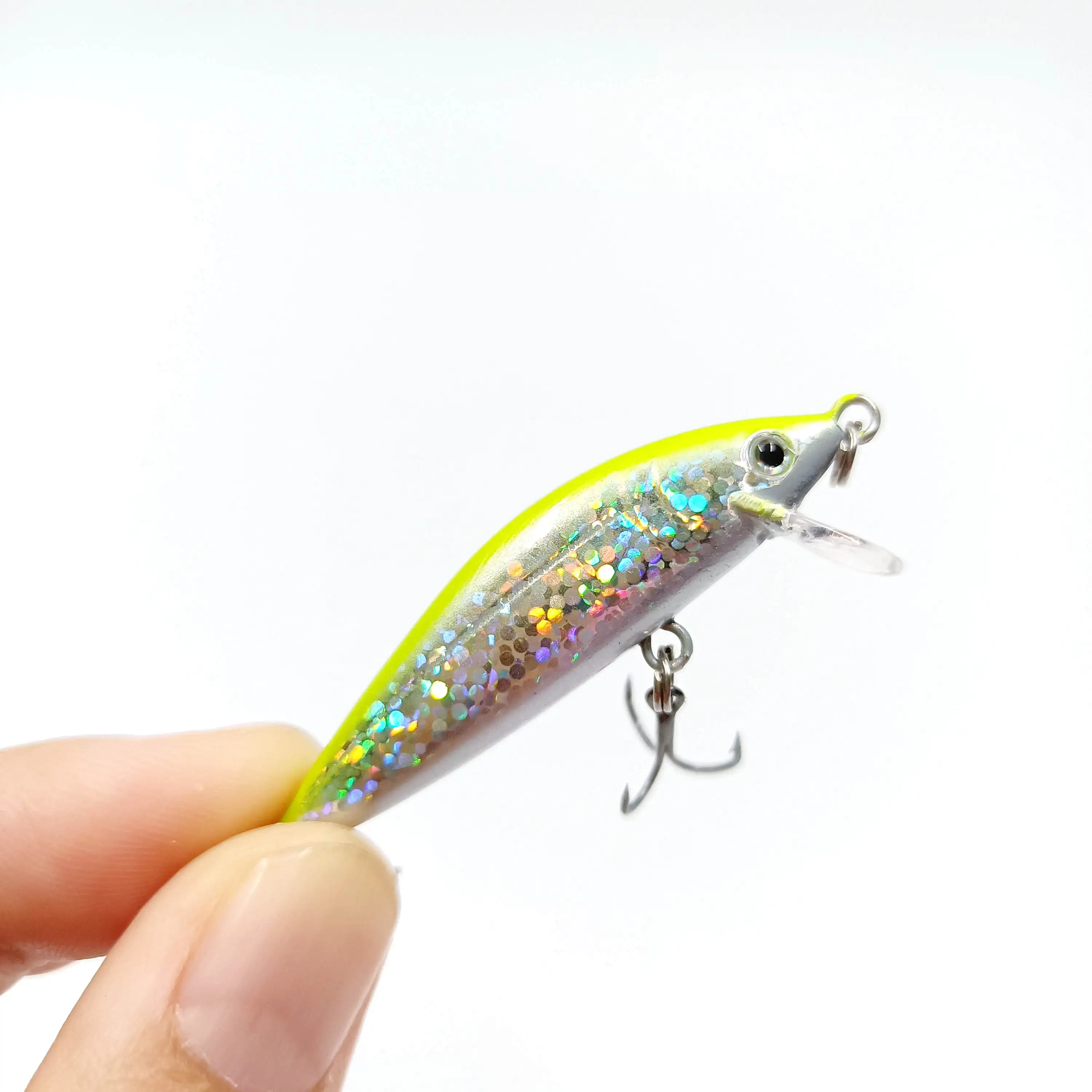 DUODUOYU 1 Uds Mini Minnow señuelo de Pesca 2,8g/50mm hundimiento Wobbler Jerkbait cebo manivela Isca lubina aritical aparejos de Pesca - imagen 3