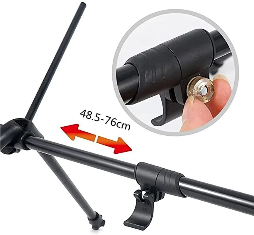 Reposapiés retráctil plegable portátil, Kit de silla de Camping, reclinable, columpio, silla Moon, silla de playa - imagen 4