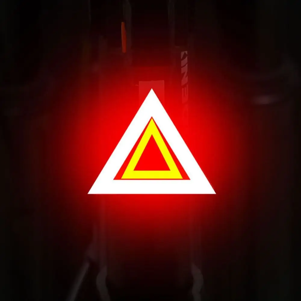 Luz trasera impermeable LED USB para bicicleta de montaña - imagen 3