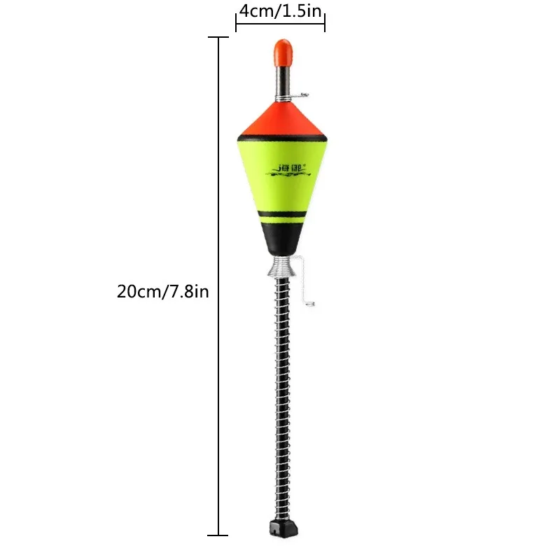 Accesorios de flotador de pesca automático, dispositivo de flotadores de artefactos de pesca rápida, gatillo de gancho automático para juego de herramientas de captura flotante de carpa - imagen 3