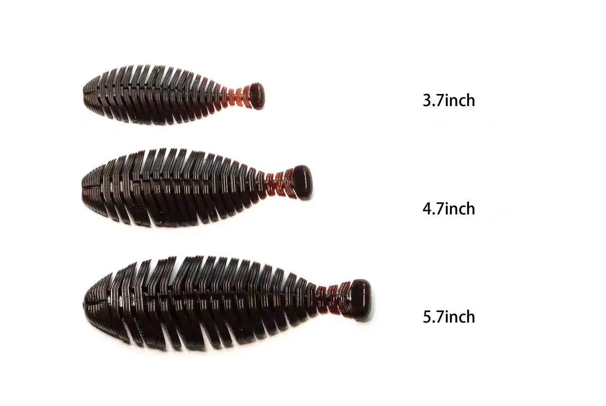 Señuelo japonés RAID, cebo HIRA TAILOR, gusano suave, plano, Universal, para lubina, Texas, sin plomo, grupo de pesca - imagen 4