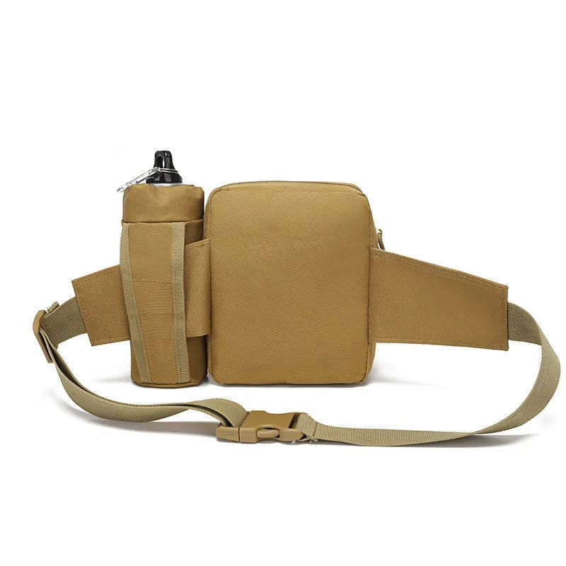 La bolsa de cintura para botella de agua multideporte es desmontable y adecuada para deportes al aire libre como montañismo, camping y senderismo. - imagen 3