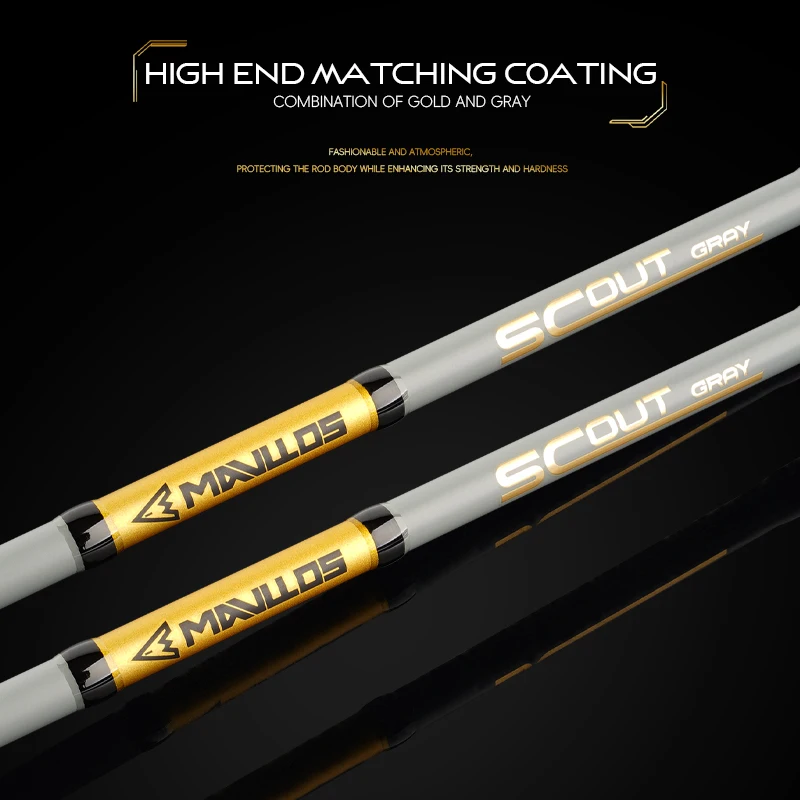 Mavllos Scout Bass Spinning caña de pescar línea de acción rápida moderada 7-17lb 1,8 M caña de pescar, señuelo 5-22g caña de fundición ligera - imagen 3