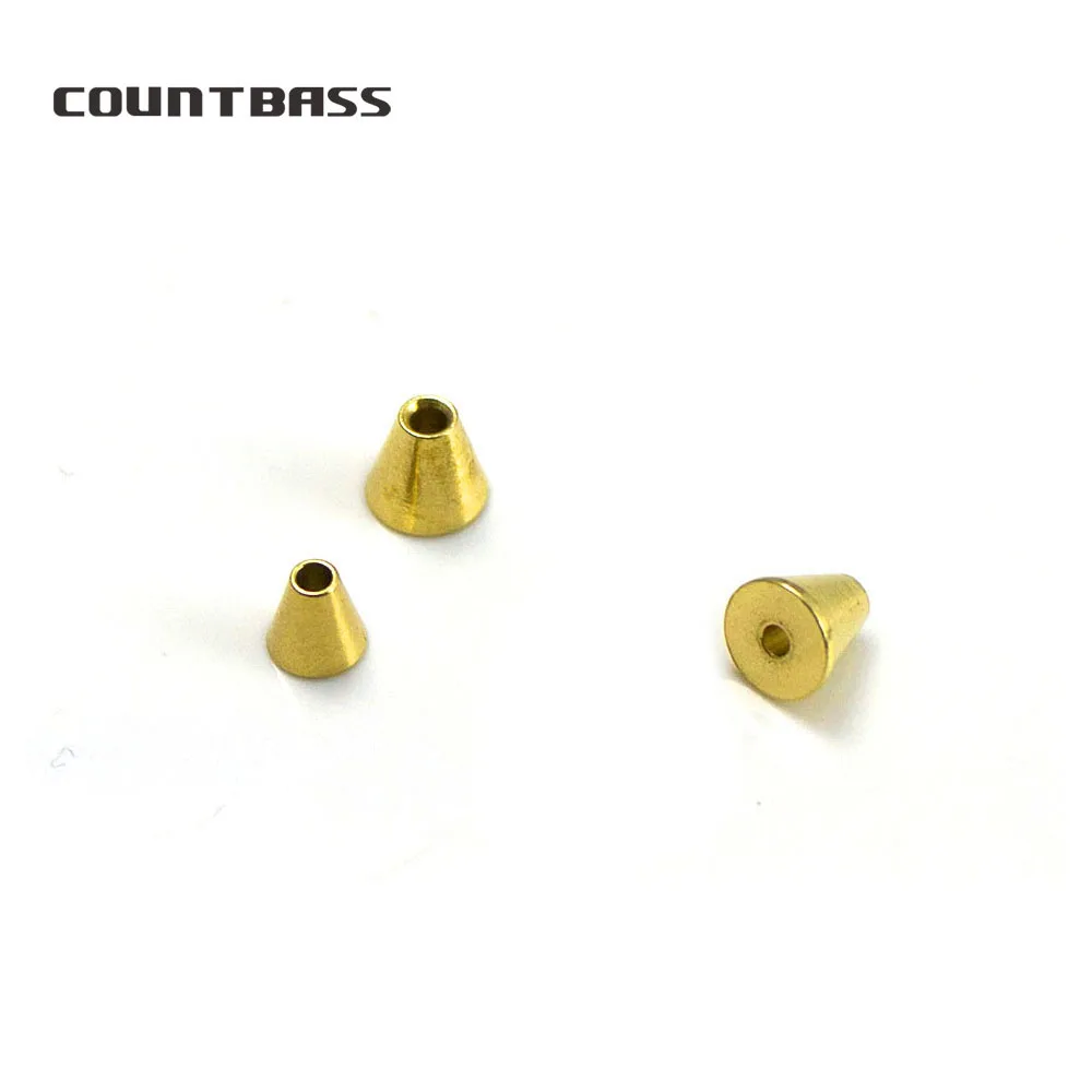 Cabezales cónicos Countbass - Latón macizo para spinners y buzzbaits - imagen 4
