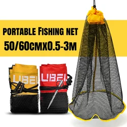 Red de Pesca Plegable Oxford – Cesta Portátil 0.5-3m