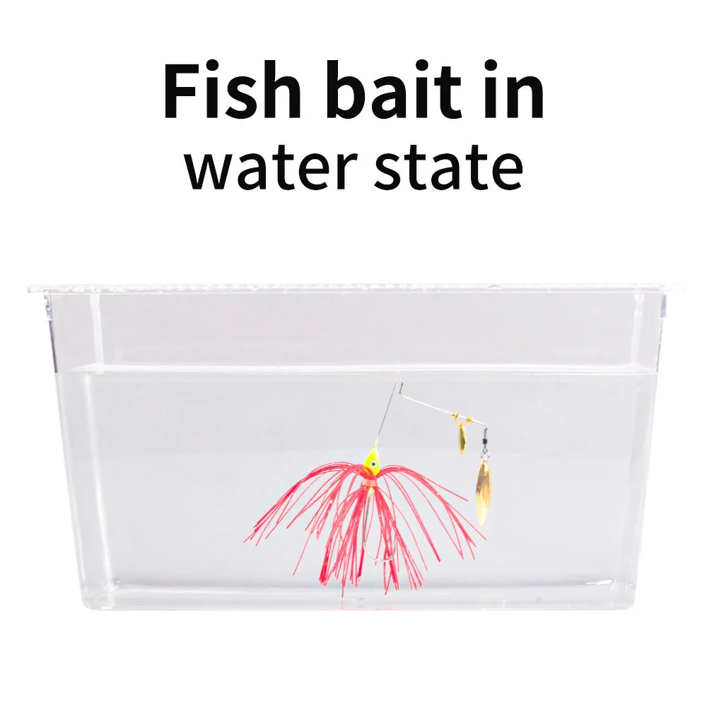 Señuelo de pesca 8,2g/10g Spinnerbait Bass Buzzbait Multicolor Bass trucha salmón Metal Spinner cebos plantillas de natación - imagen 5