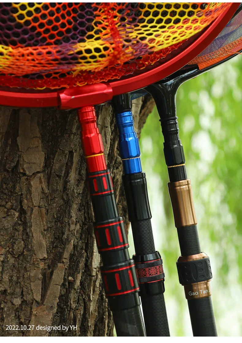 Conector de cabeza de liberación rápida de red de mano, accesorios de pesca universales de aleación de aluminio de 8mm - imagen 4