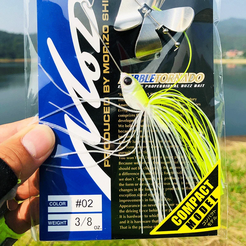 AX Lure EVERGREEN Tractor de superficie EG Buzzbait Japón importado bajo pez negro lentejuelas - imagen 4