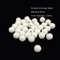 2000Pcs White 4mm