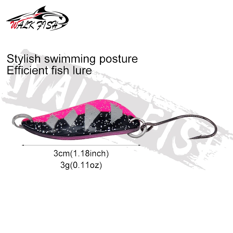 Cuchara curva Walk Fish para trucha y lubina - imagen 2