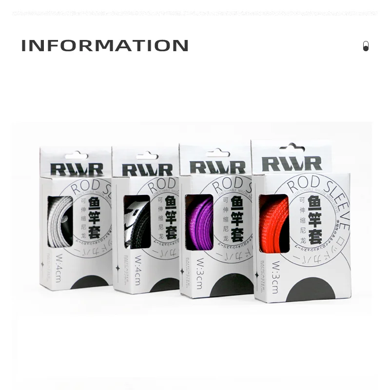 RVVR-funda de protección para caña de pescar, aparejos de pesca ajustables de 180CM-229CM, soporte para caña de pescar, cubierta de nailon - imagen 4