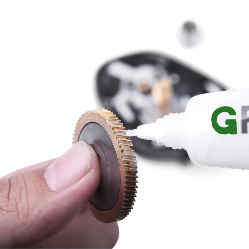 Lubricante para carrete de pesca, limpiador de carretes de 10ml, grasa para mantequilla, aceite para carrete y paquete de pescador lubricante para todo tipo de carretes de pesca, VY - imagen 2