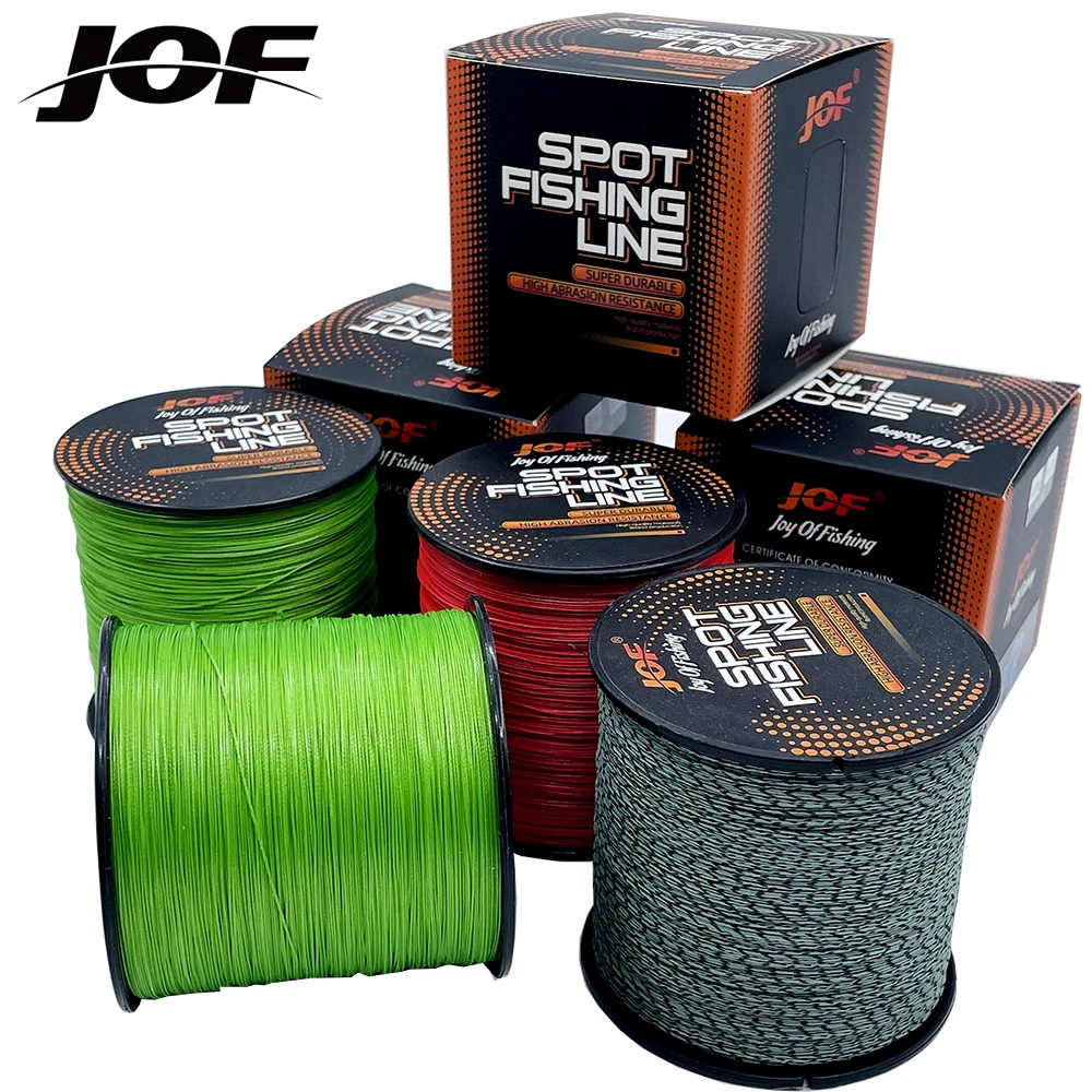 JOF-sedal de pesca de 8 hebras, 0,14-0,5mm, 300m, trenzado, multicolor, superliso, para carpa - imagen 2
