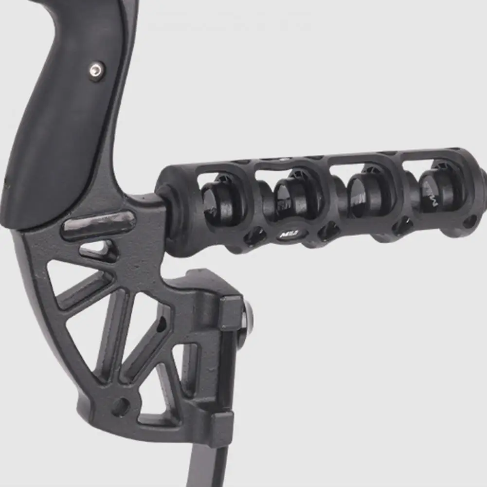 Estabilizador de arco compuesto de tiro con arco, amortiguador, elevador de arco para flechas, caza, tiro con arco, deportes, estabilizador de silenciadores de objetivo - imagen 3