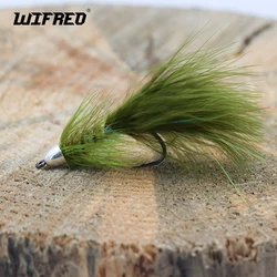 Wifreo Woolly Bugger Oliva – Mosca con cono latón para lucio y trucha