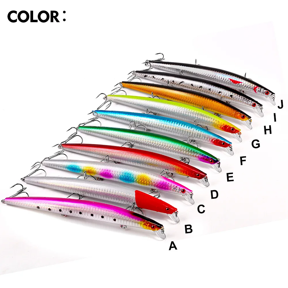 Mar Yolo minnow cebo duro cebo flotante de largo alcance cebo falso cebo biónico cebo lubina herramienta de pesca - imagen 3